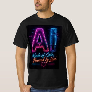 Neon Voltagem - Camiseta Preta Masculina de Tecnol