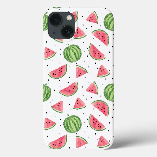 Neon Watercolor Melons Padrão (Verso)