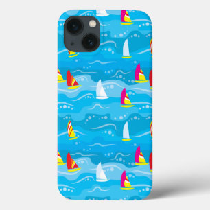 Neon Yacht Pattern