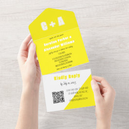 Neon Yellow Retro Modern Bold Elegante