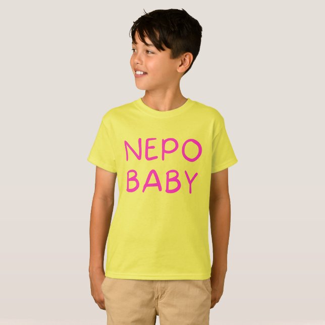 Nepo Baby T-Shirt Engraçado (Frente Completa)