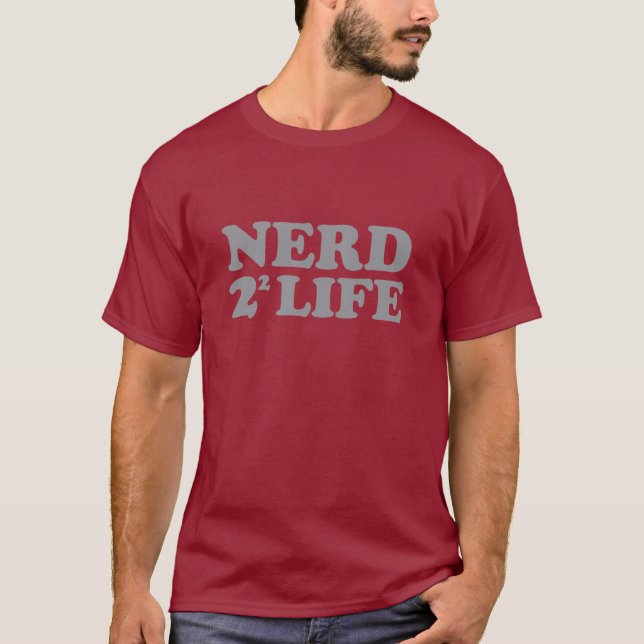 Nerd camisa engraçada do geek da matemática do (Frente)