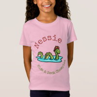 Nessie, a camiseta do monstro do Loch Ness