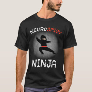 Neurospicy Ninja Autismo Camisa Para Crianças Neur