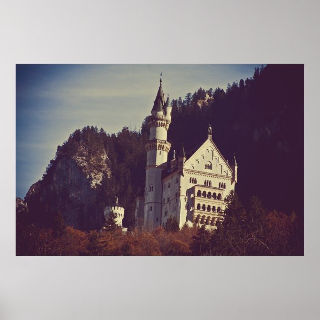 Neuschwanstein Castle Poster (Frente)