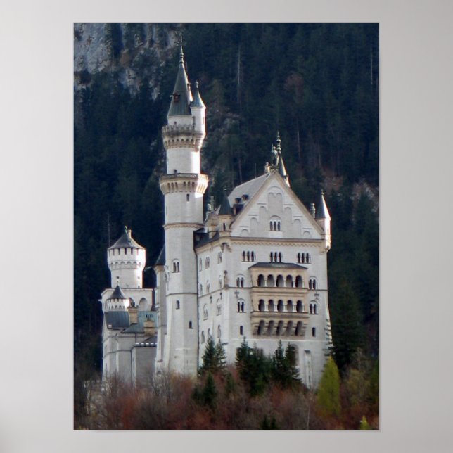 Neuschwanstein Castle Poster (Frente)