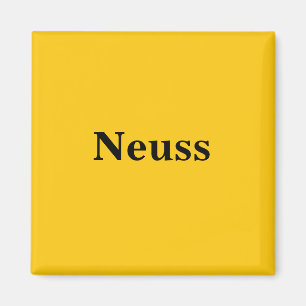 Neuss íman escudo Gold Gleb