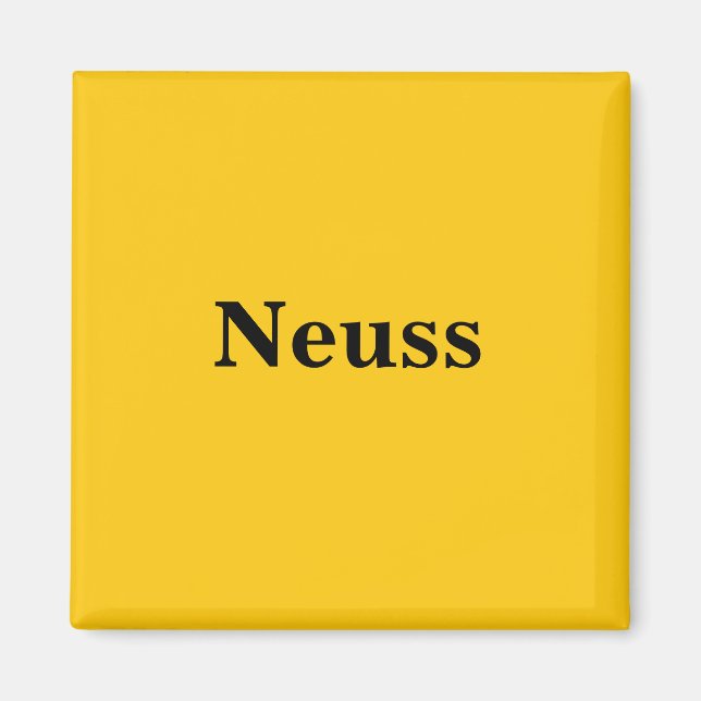 Neuss íman escudo Gold Gleb (Frente)
