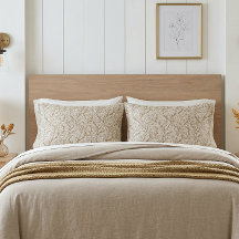 Neutral Beige Gold Botanical Leaf William Morris