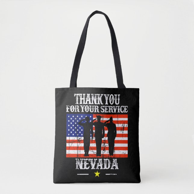 Nevada EUA América Estados Unidos Tote Bag (Frente)
