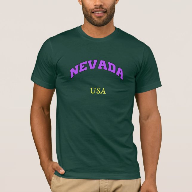 Nevada USA T-Shirt (Frente)
