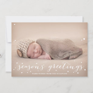 Neve Branca Cartões de Feriado de Saudações do S