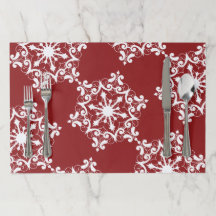 Neve Branca Em Vermelho De Crimson