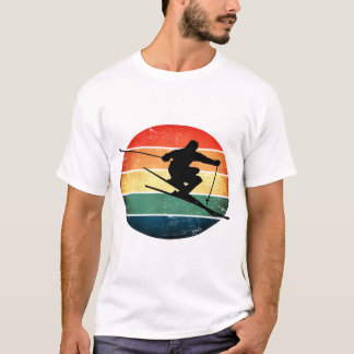 Neve com camisetas - esportes de inverno