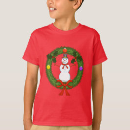 Neve em Wreath Boys T-Shirt