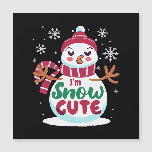 Neve Fofa! Abrace o Charme Invernal do Natal (Frente)