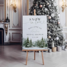 Neve no Amor Sinal de Chá de Panela de Noiva de In