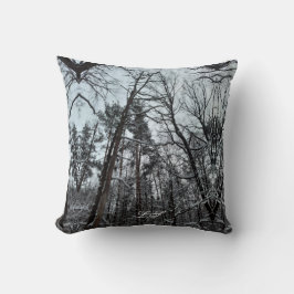 Neve nos bosques LS Almofada de Arremesso