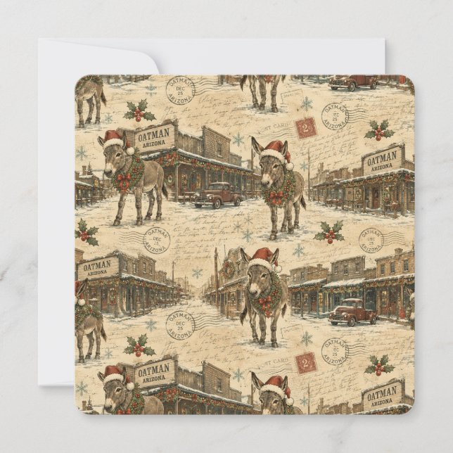 Neve Oatman Burro Natal Nostalgia (Frente)