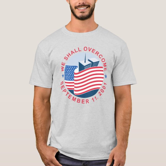 Never Forget September 11 Memorial Graphic T-Shirt (Frente)