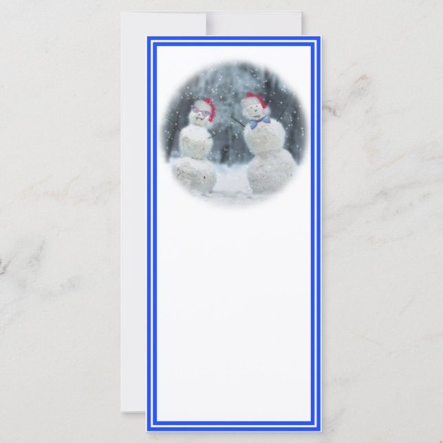 Neves com Óculos e Chapéus Santa (Frente)