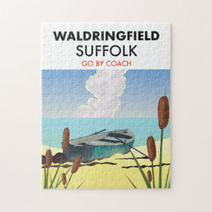 Nevis Holiday poster. Quebra-cabeça de serra