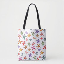 Névoas coloridas, estrelas marinhas Bolsa
