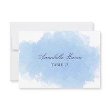 Nevoeiro Azul | Cartão de Mesa