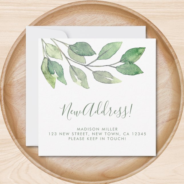  New Address Moving Announcement (Criador carregado)