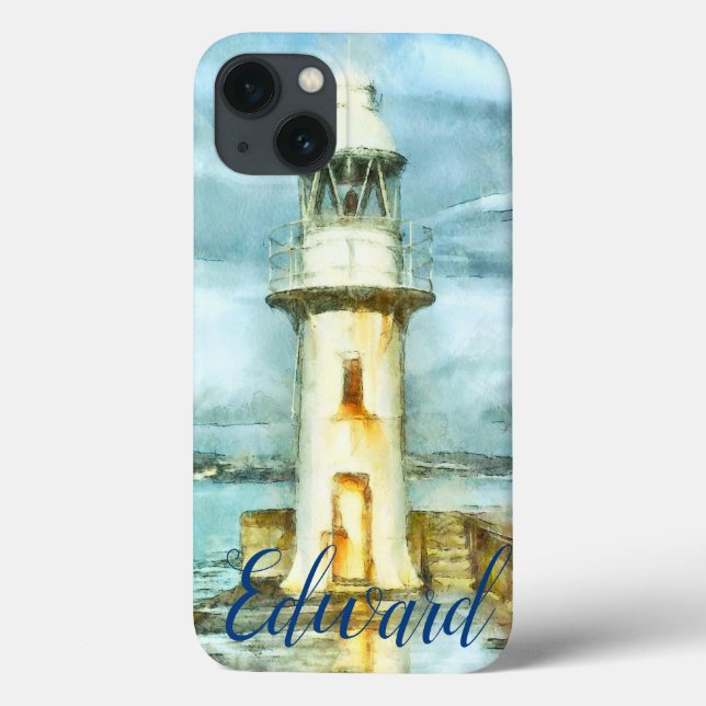 New England Lighthouse (Verso)