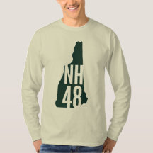 New Hampshire 4000 Footer List Long Sleeve T-Shirt
