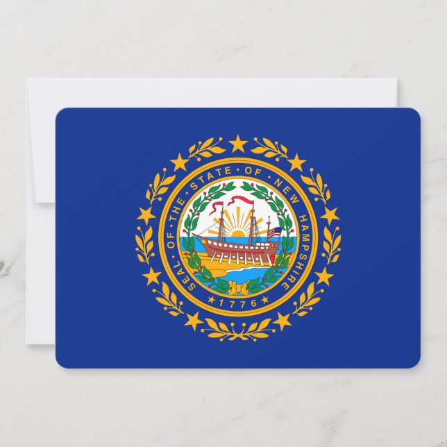 New Hampshire State Flag Design (Frente)