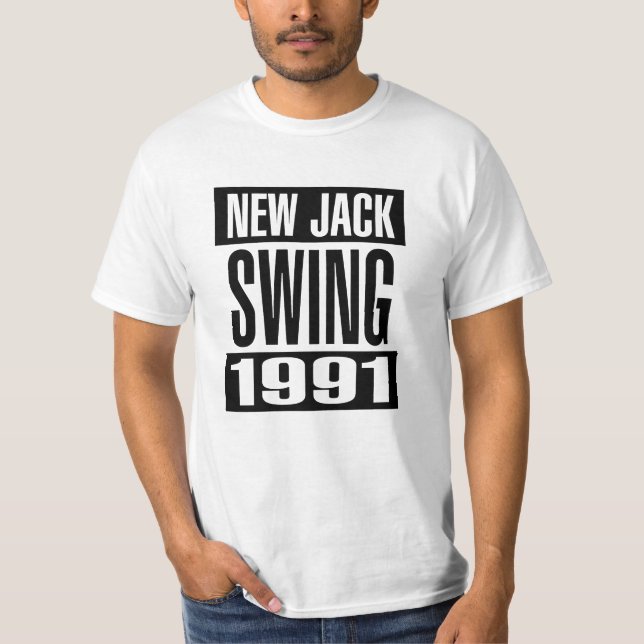 New Jack Swing 1991 - Camisa branca (Frente)