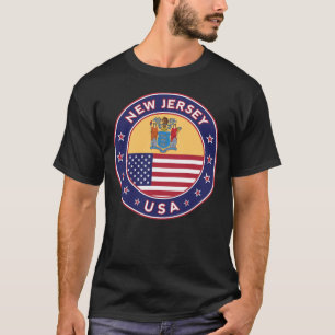 New Jersey, t-shirt de Nova Jersey,