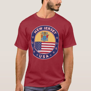 New Jersey, t-shirt de Nova Jersey,