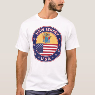 New Jersey, t-shirt de Nova Jersey,