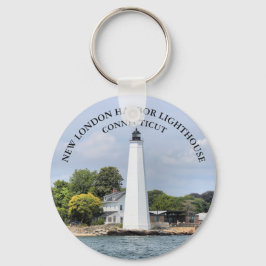 New London Harbor Lighthouse, Connecticut Chaveiro