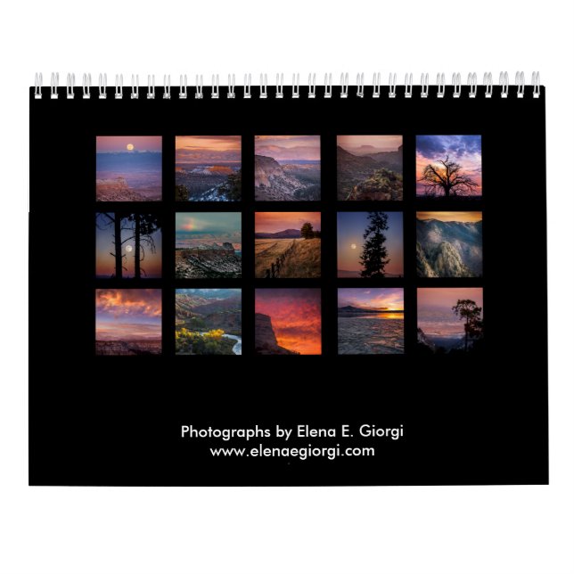 New mexico 2018-2019 calendário de 15 meses (Verso)