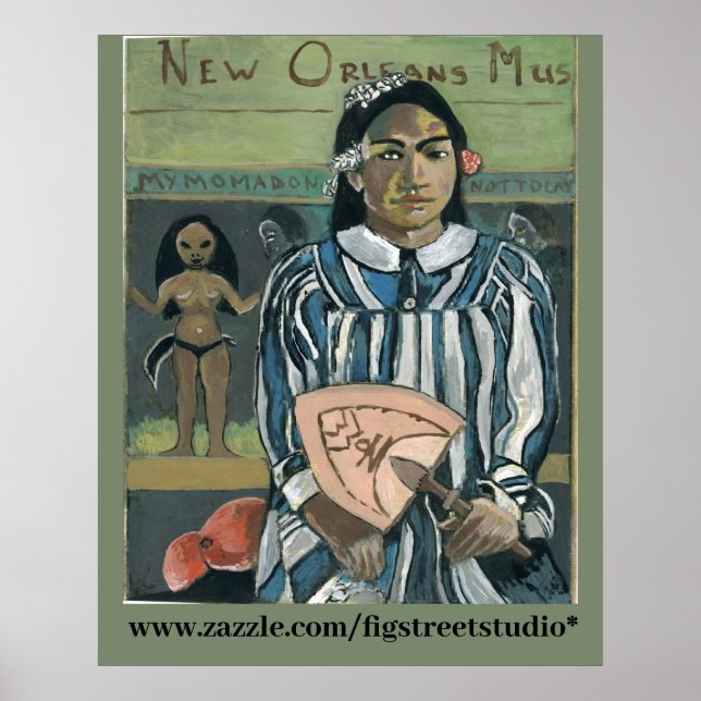 New Orleans Music Poster (Frente)