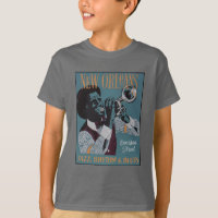 New Orleans Music shirts e jaquetas