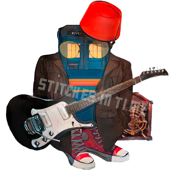 New Who Tardis T-Shirt (Criador carregado)