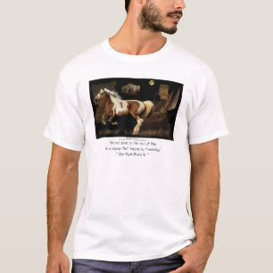 "NEW WORLDE" - Camisetas amantes de cavalos de Mus