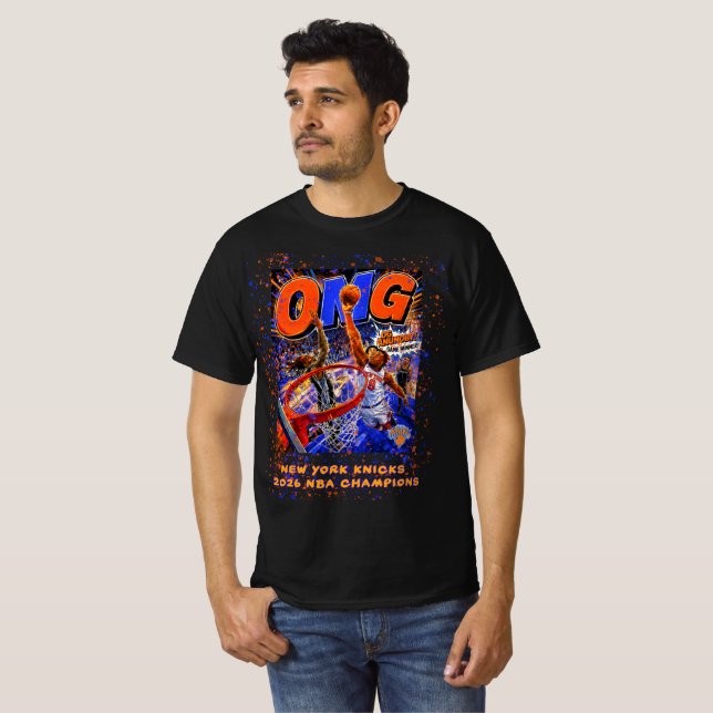 New York Knicks NBA Champions T-shirt (Frente Completa)