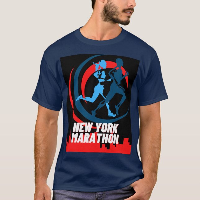 new york marathon t-shirt (Frente)