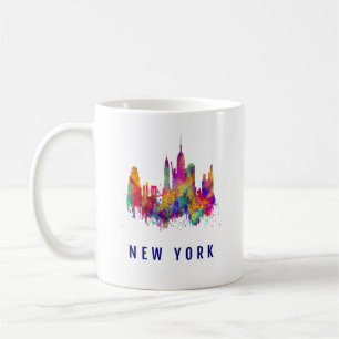 New York Mug  Xícara De Impressão De Café De Sk
