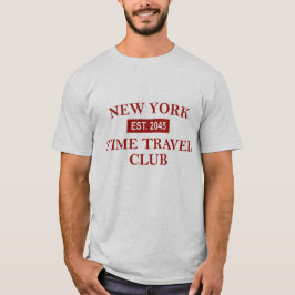New York Time Travel Club Men's T-shirt