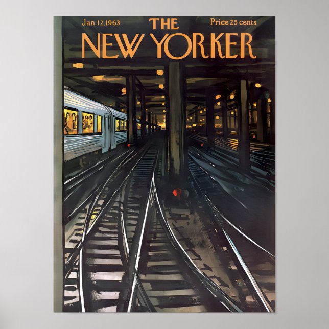 New Yorker Janeiro 12, Poster de 1963 (Frente)