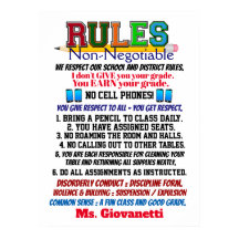 Newest  Version School Teacher's Poster