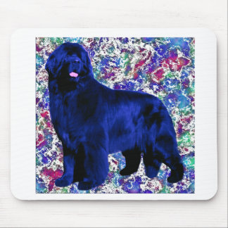 Newf azul limpado Mousepad
