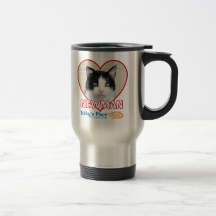 Newman - caneca de viagem de aço inoxidável